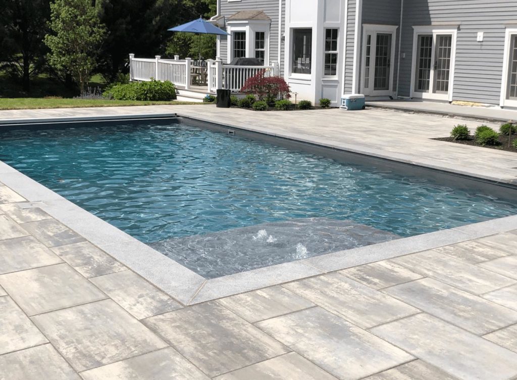 Paver Pool Deck